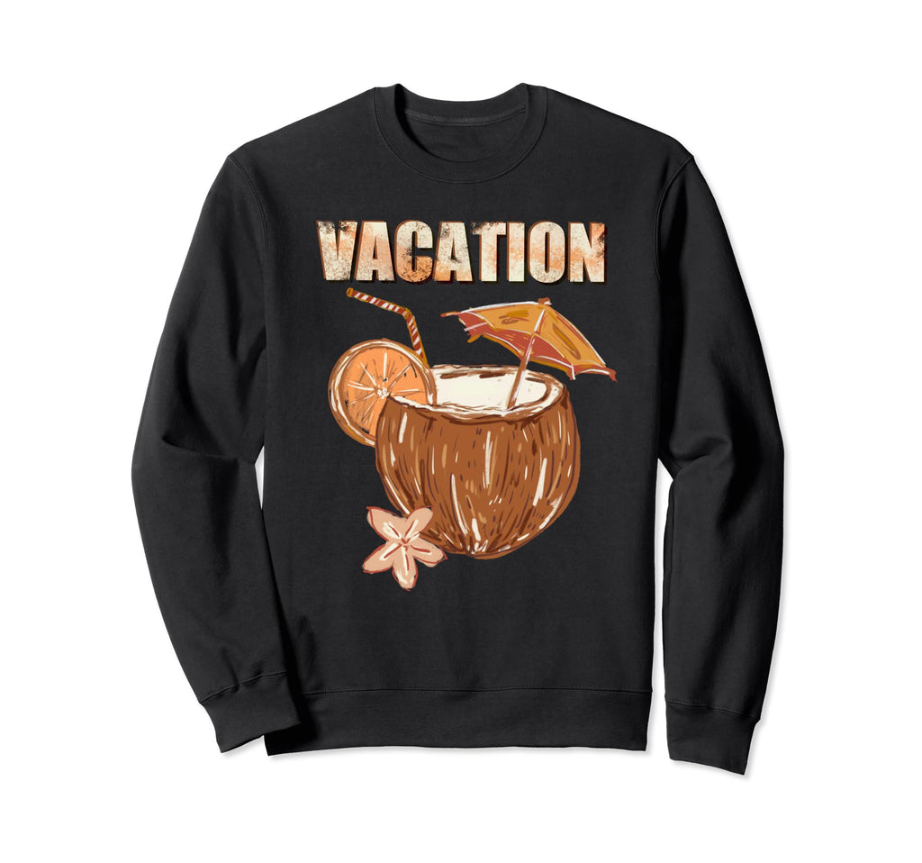 Y2K Coconut Aesthetic Summer Sweatshirt - Fun Novelty Design Unisex - T-Shirt, Sweatshirt, Hoodie