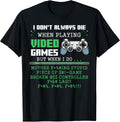 Funny Gift Idea Gamers Gaming - Adult & Kids T-Shirts, Sweatshirts & Hoodies apparel design preview 1