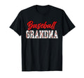 Baseball Grandma Groovy Loud Proud T-Shirt - Minimalist Print Men Women - T-Shirt, Sweatshirt, Hoodie