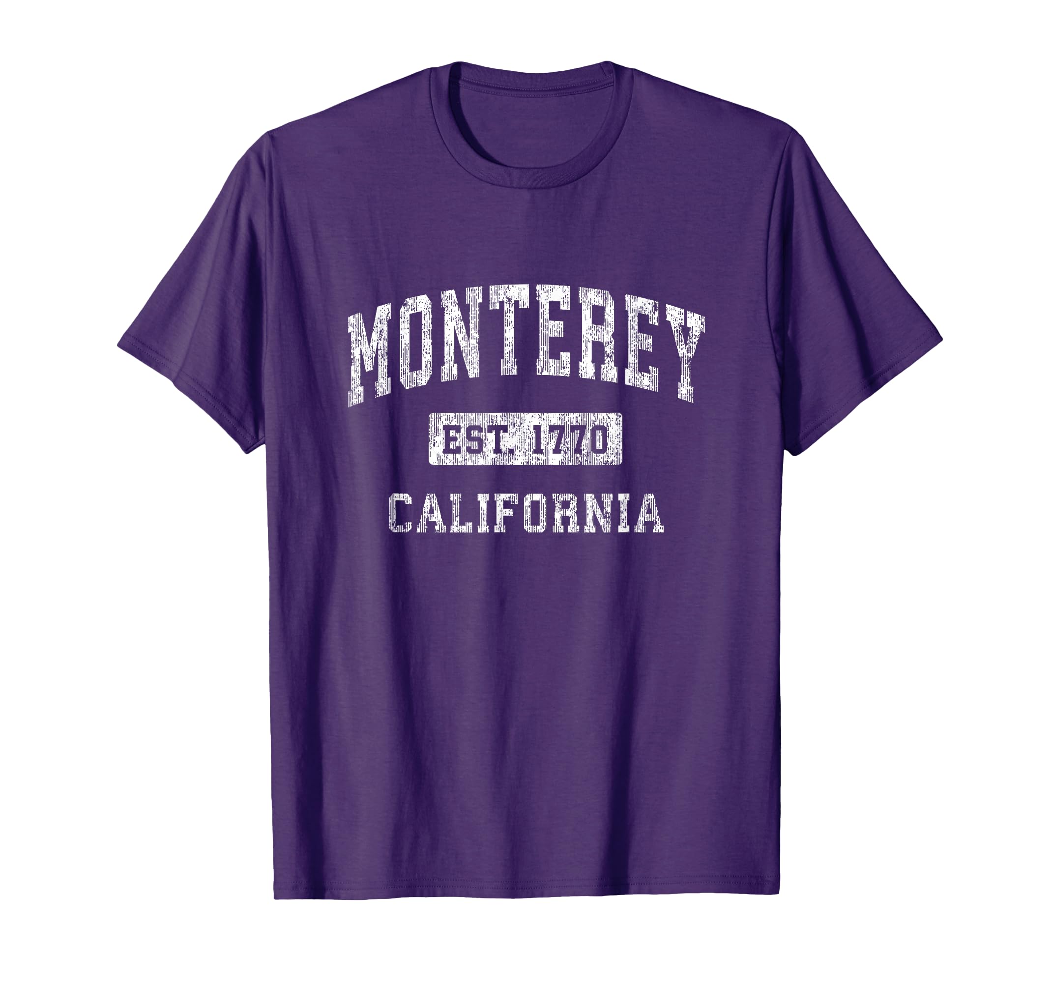 Monterey California Ca Established T-Shirt - Trendy Graphic Men Women - T-Shirt, Sweatshirt, Hoodie