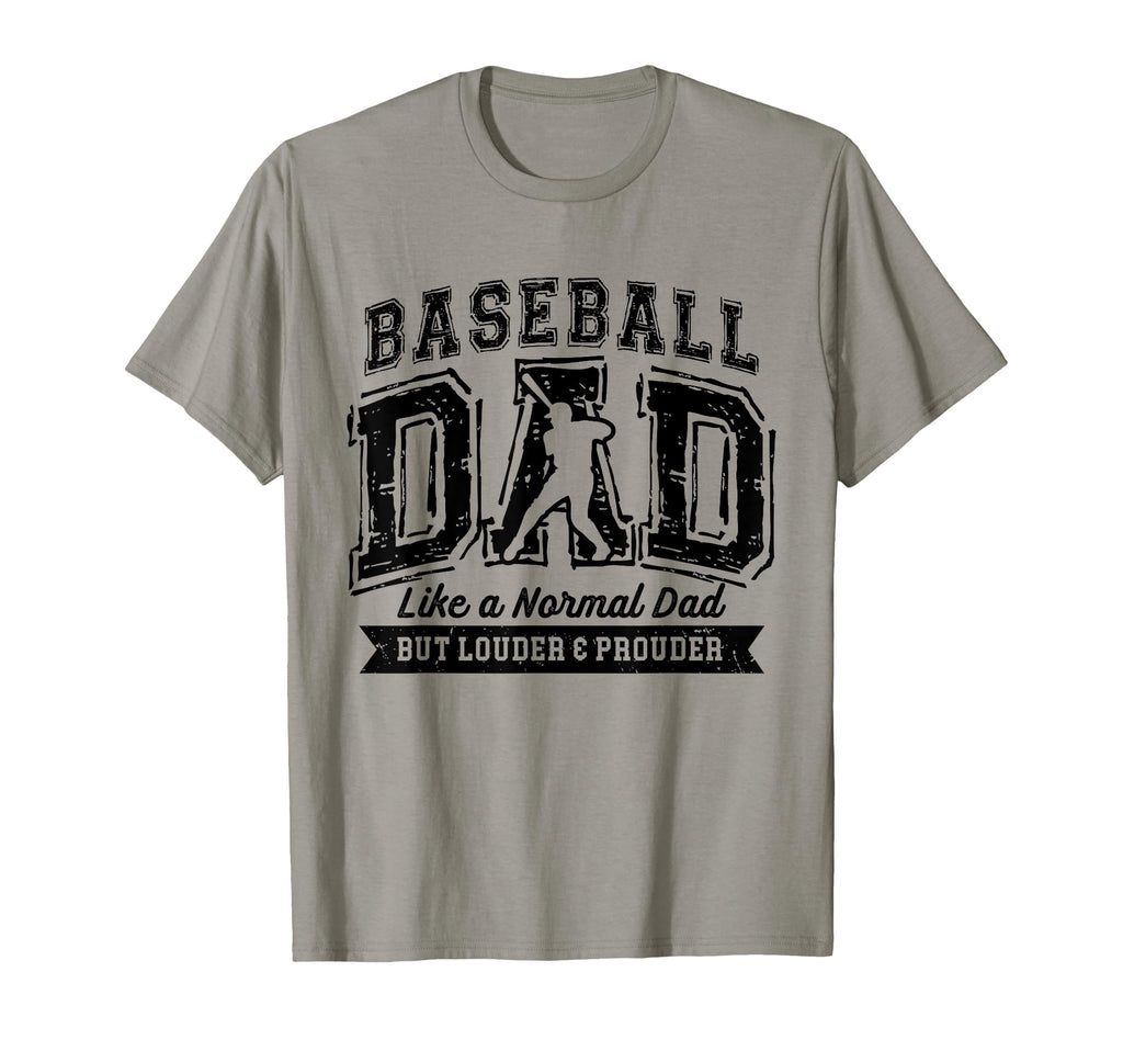 Baseball Dad Like Normal Dad Proud T-Shirt - Aesthetic Graphic Unisex - T-Shirt, Sweatshirt, Hoodie