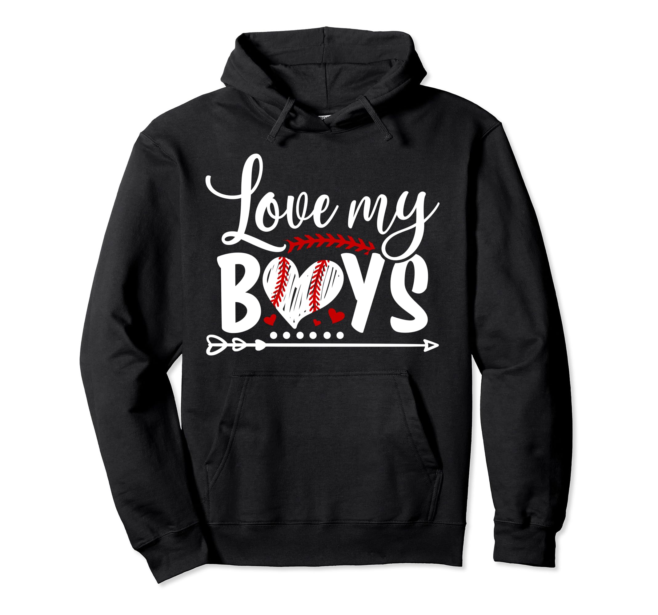 Love My Baseball Mom Baseball Player Hoodie - Custom Art Print Men Women - T-Shirt, Sweatshirt, Hoodie
