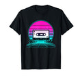 Sunset Cassette Tape T-Shirt - Custom Art Print Men Women - T-Shirt, Sweatshirt, Hoodie