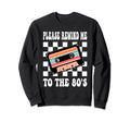 Mixtape 80 S Cassette Tape Sweatshirt - Graphic Print for Adults - T-Shirt, Sweatshirt, Hoodie