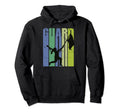 Colorguard Silhouette Distressed Hoodie - Graphic Print Unisex - T-Shirt, Sweatshirt, Hoodie