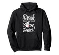 Proud Grandma 2026 Senior Baseball Hoodie - Streetwear Style Men Women - T-Shirt, Sweatshirt, Hoodie
