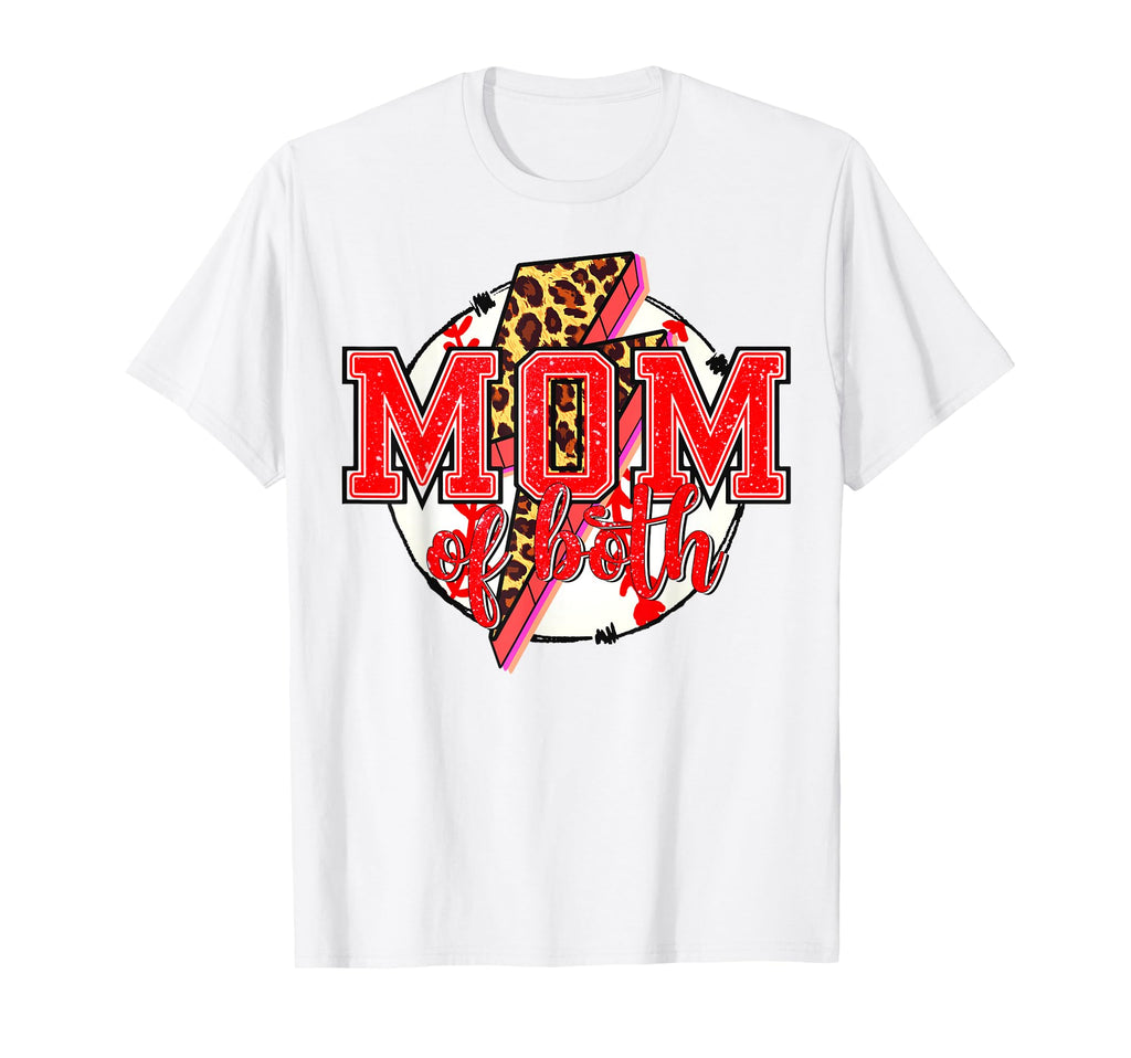 Mom Both Baseball Mama Softball Mother T-Shirt - Streetwear Style Unisex - T-Shirt, Sweatshirt, Hoodie