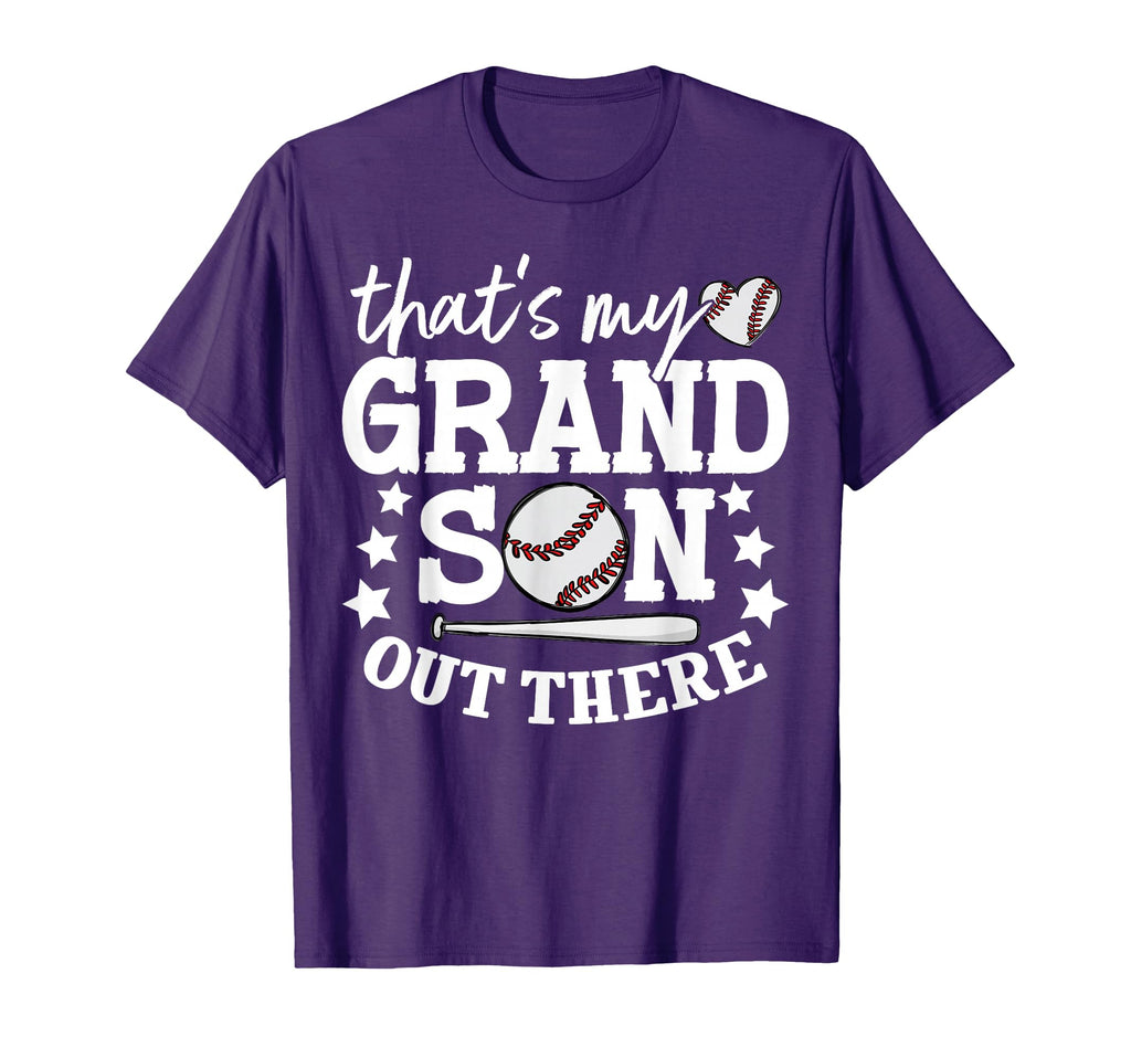 Thats My Grandson Out There Baseball T-Shirt - Streetwear Style Unisex - T-Shirt, Sweatshirt, Hoodie
