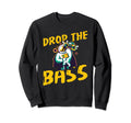 Boombox 80S Hip Hop Cassette Drop Sweatshirt - Minimalist Print for Adults - T-Shirt, Sweatshirt, Hoodie