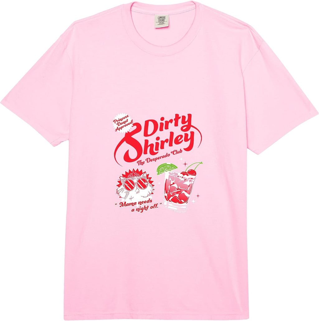 DCC Dirty Shirley Desperado Club Ad with Princess - Adult & Kids T-Shirts, Sweatshirts & Hoodies apparel design preview 1