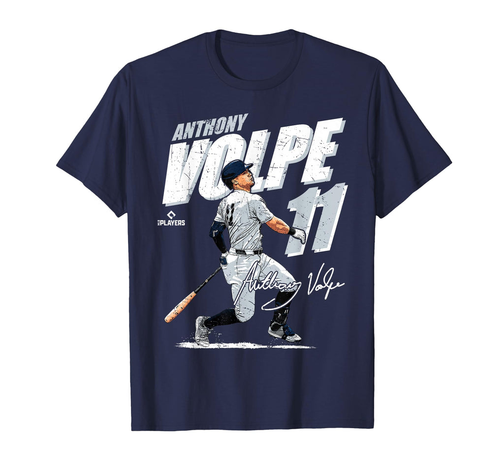 Anthony Volpe New York Y Mlb Baseball T-Shirt - Trendy Graphic for Adults - T-Shirt, Sweatshirt, Hoodie