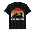 Who Tooted Funny Train Lovers T-Shirt - Minimalist Print Men Women - T-Shirt, Sweatshirt, Hoodie