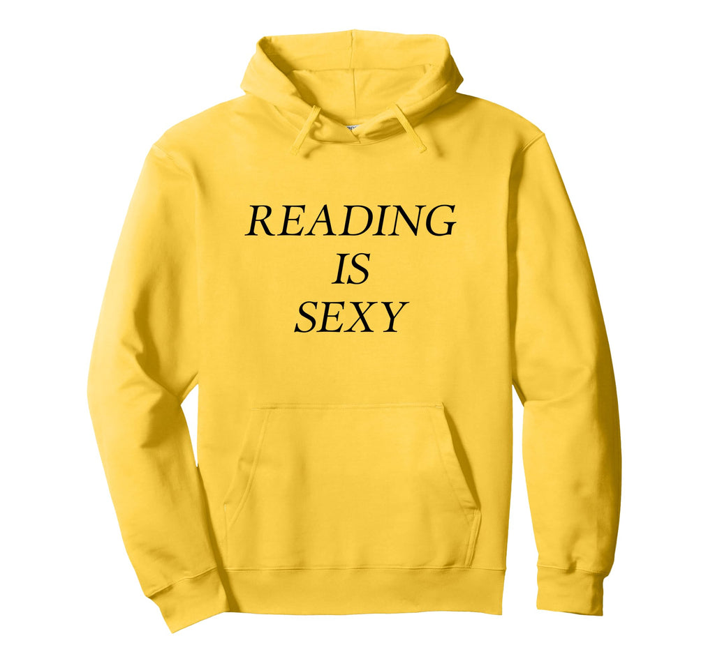 Reading Is Sexy Hoodie - Graphic Print for Adults - T-Shirt, Sweatshirt, Hoodie