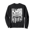 Baseball Pop Pop Usa American Flag Sweatshirt - Aesthetic Graphic Unisex - T-Shirt, Sweatshirt, Hoodie