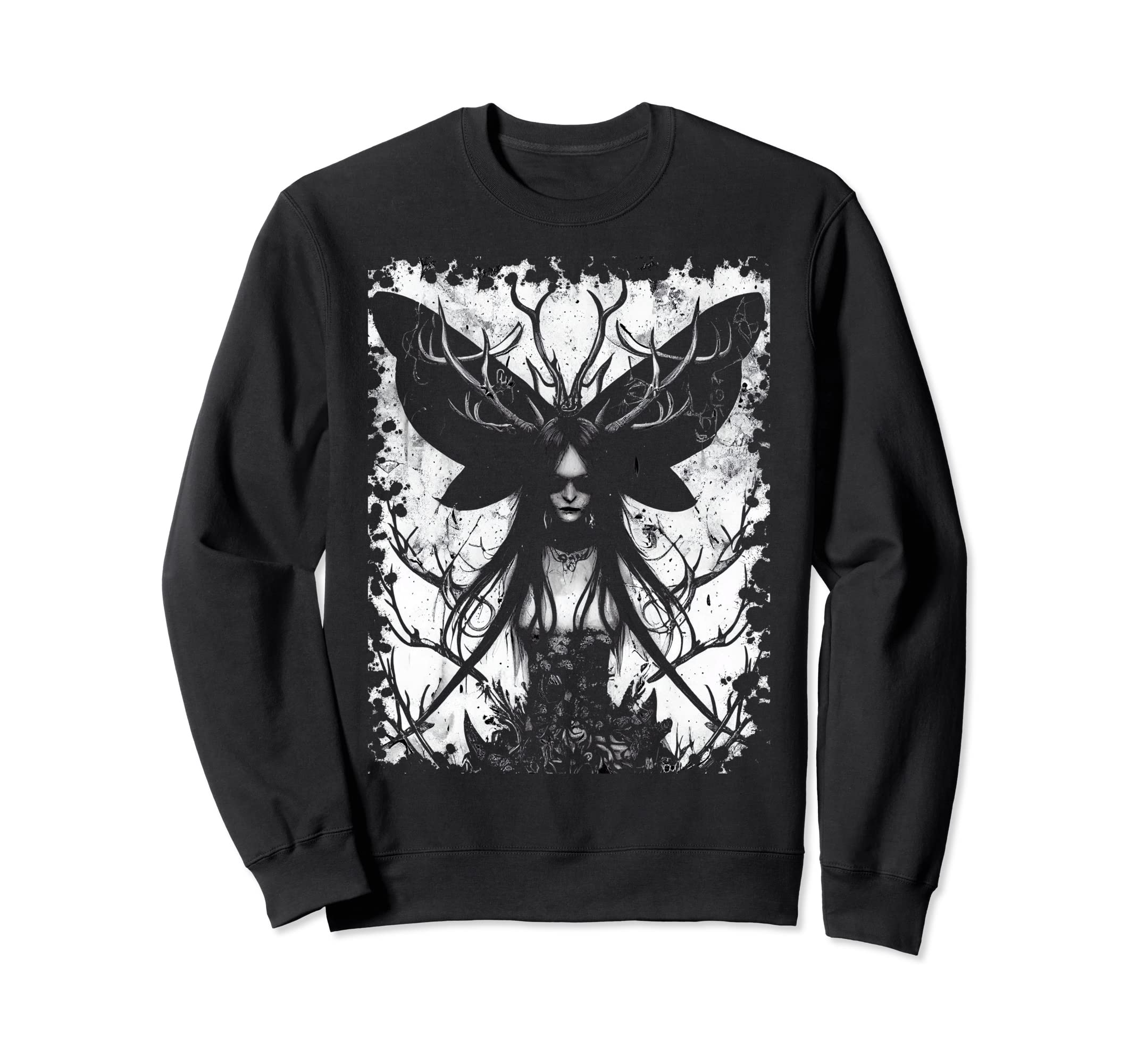 Dark Art Aesthetic Grunge Sweatshirt - Casual Everyday Wear for Adults - T-Shirt, Sweatshirt, Hoodie