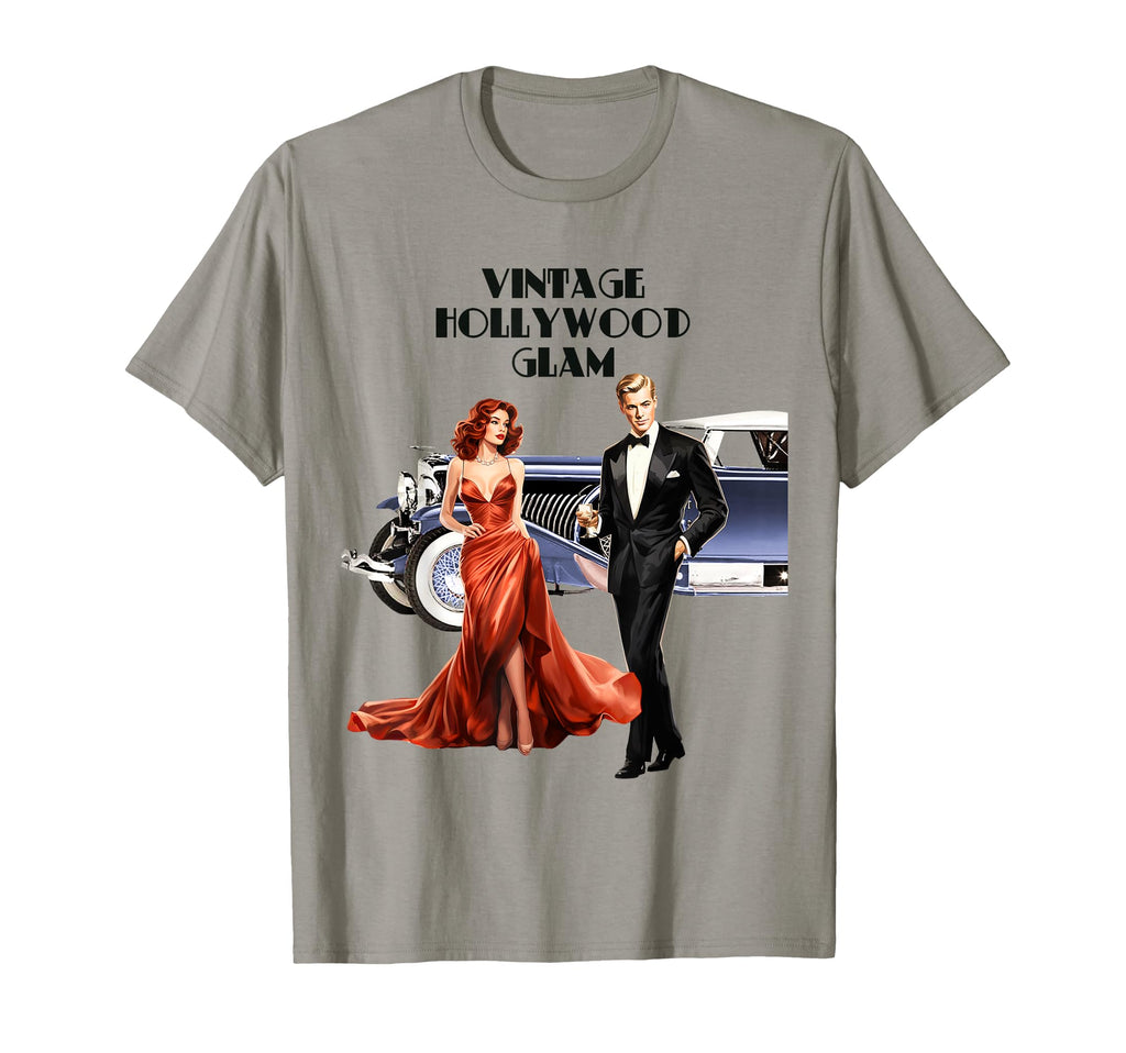 Hollywood Glam T-Shirt - Trendy Graphic Unisex - T-Shirt, Sweatshirt, Hoodie