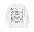 Photography Camera Patent Drawing Sweatshirt - Unique Graphic Men Women - T-Shirt, Sweatshirt, Hoodie