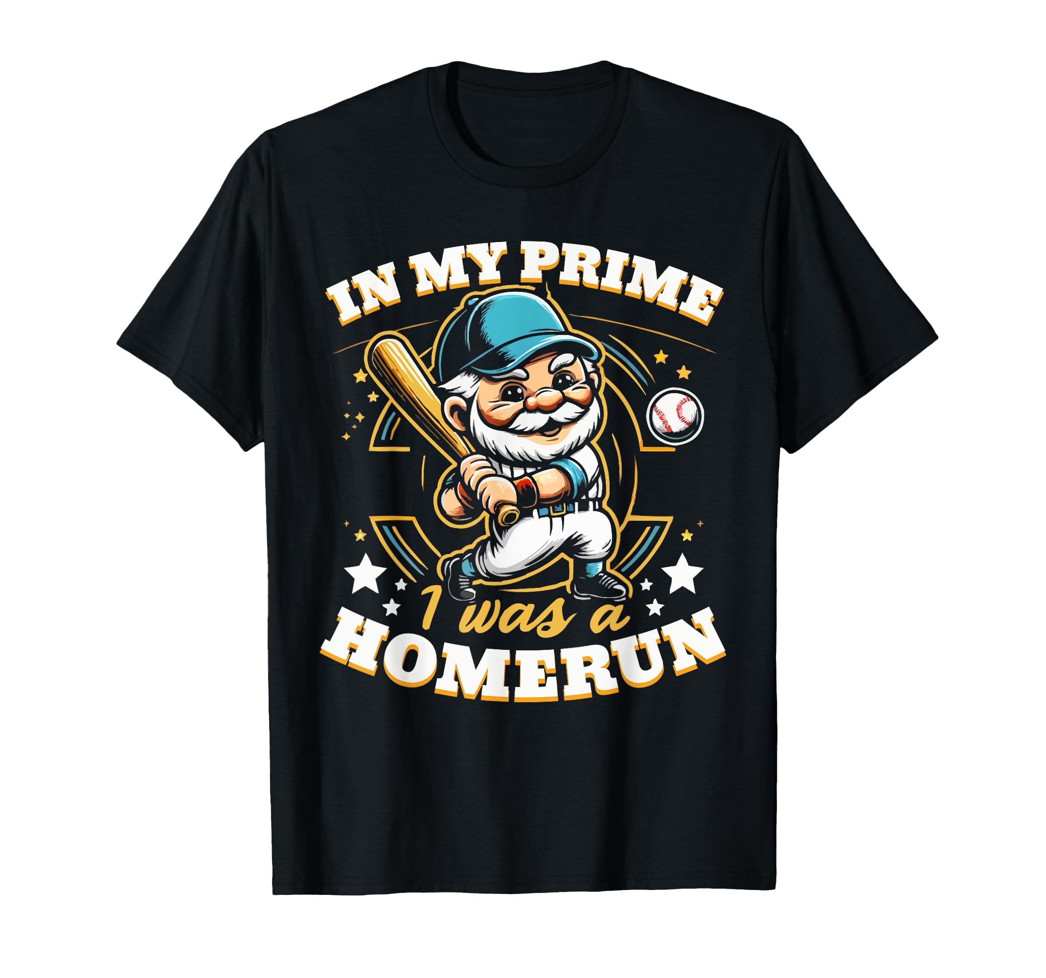 Baseball Grandpa Grandfather Gramps T-Shirt - Aesthetic Graphic Men Women - T-Shirt, Sweatshirt, Hoodie