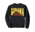 Sedona Arizona Distressed Bell Rock Sweatshirt - Aesthetic Graphic Unisex - T-Shirt, Sweatshirt, Hoodie