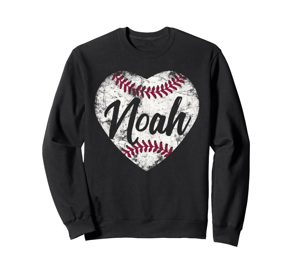 Noah Baseball Personalized Name Mom Sweatshirt - Custom Art Print Unisex - T-Shirt, Sweatshirt, Hoodie