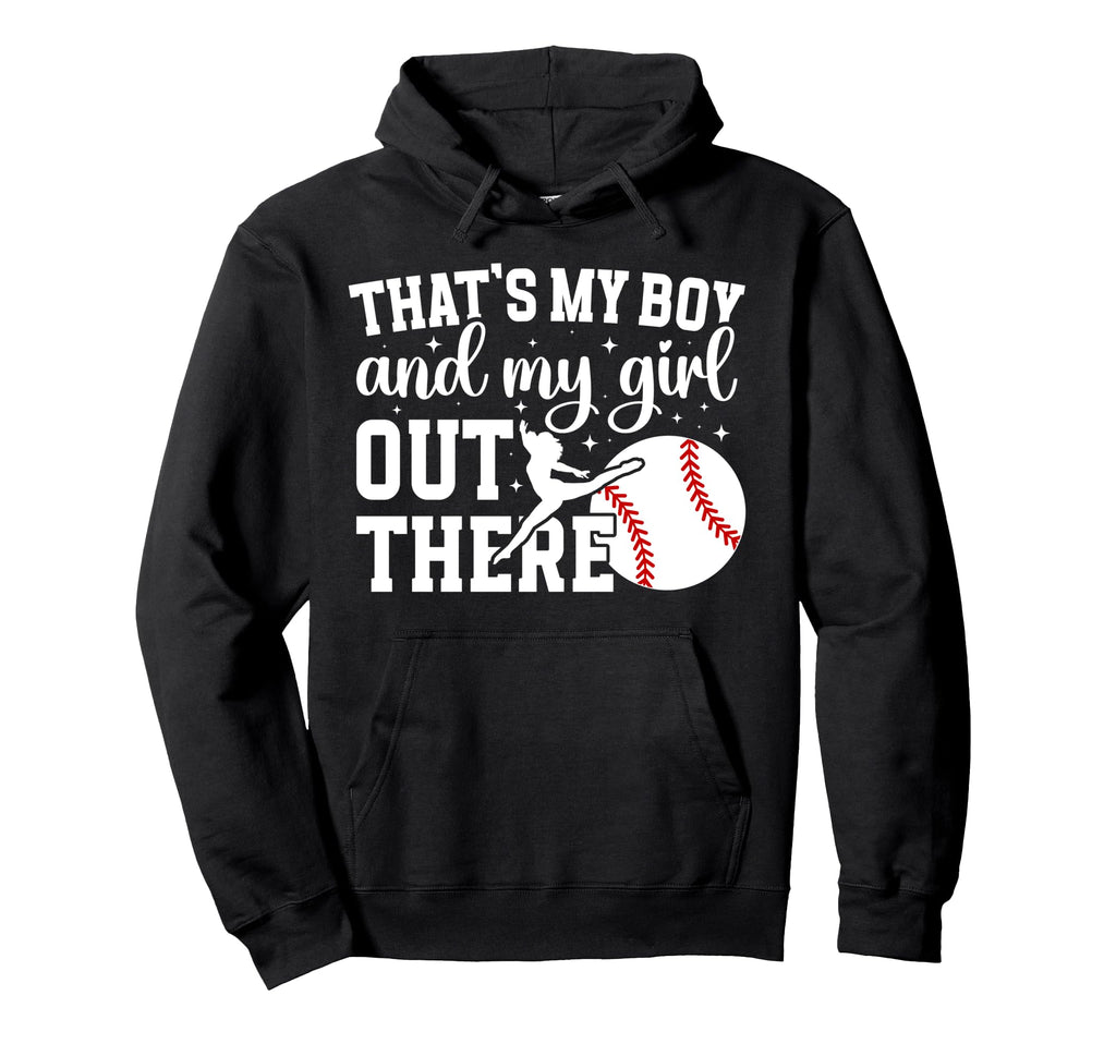Baseball And Dance Mom Proud Dancing Hoodie - Casual Everyday Wear Unisex - T-Shirt, Sweatshirt, Hoodie
