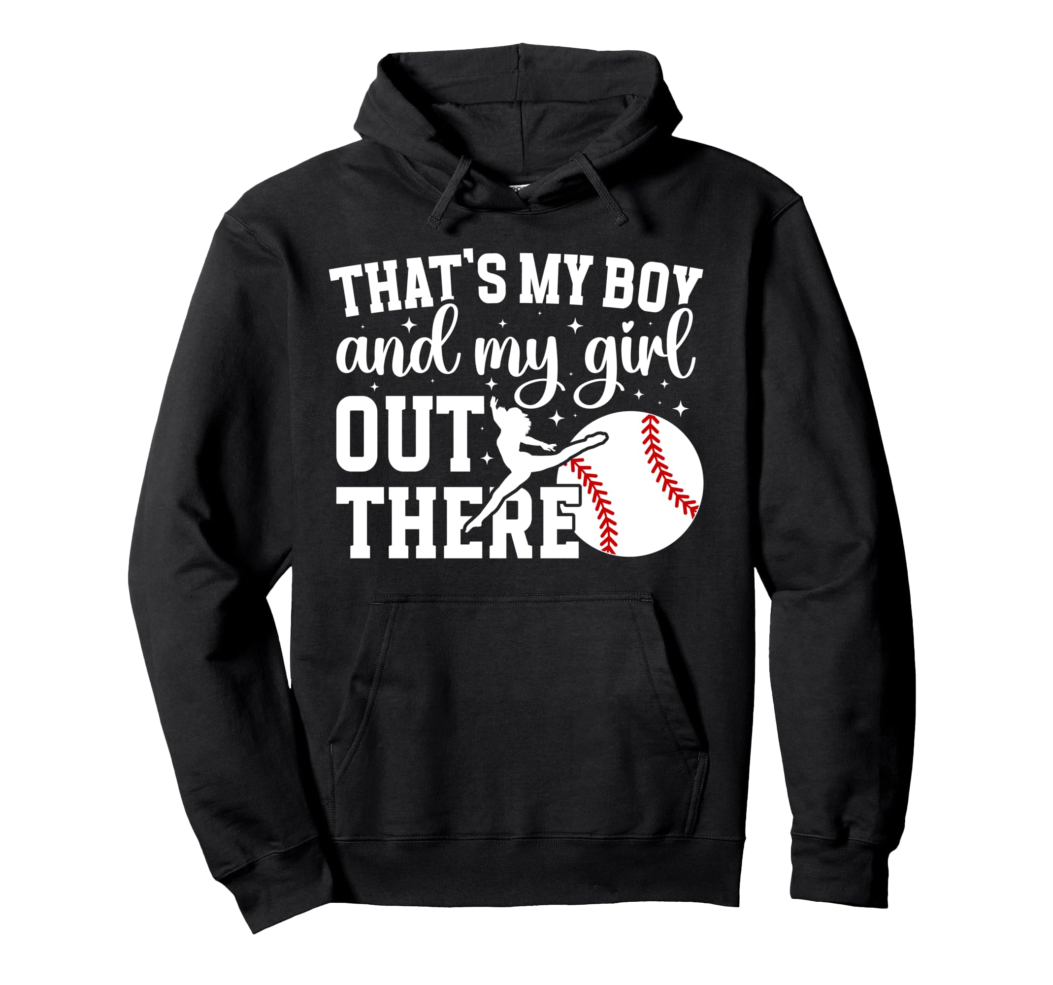 Baseball And Dance Mom Proud Dancing Hoodie - Casual Everyday Wear Unisex - T-Shirt, Sweatshirt, Hoodie