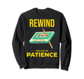 Cassette Tape Rewinding 80S Sweatshirt - Custom Art Print Men Women - T-Shirt, Sweatshirt, Hoodie