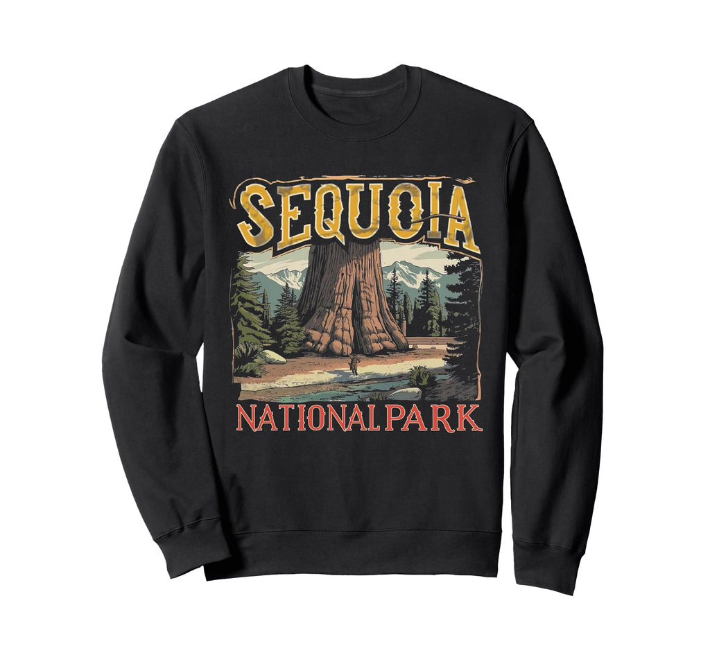 Sequoia Us National Park Sweatshirt - Graphic Print Men Women - T-Shirt, Sweatshirt, Hoodie
