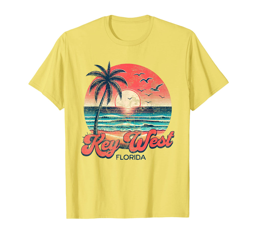 Key West Beach Florida Surfing Surf Ocean Hoodie - Unique Graphic Men Women - T-Shirt, Sweatshirt, Hoodie