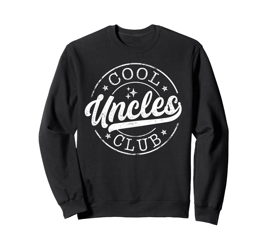 Uncles Club Emblem Fathers Day Best Sweatshirt - Graphic Print for Adults - T-Shirt, Sweatshirt, Hoodie