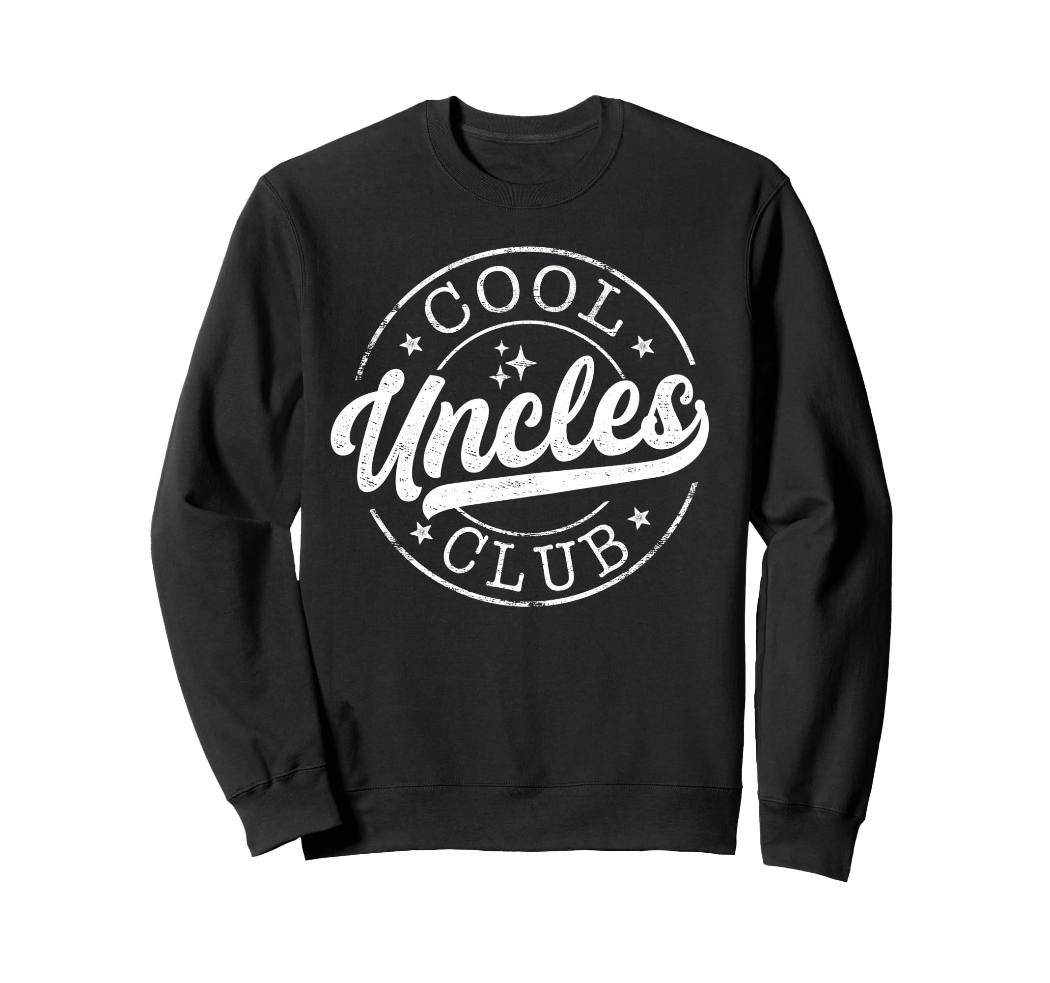 Uncles Club Emblem Fathers Day Best Sweatshirt - Graphic Print for Adults - T-Shirt, Sweatshirt, Hoodie