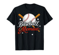 Baseball Memaw Happy Mothers Day Game T-Shirt - Aesthetic Graphic Unisex - T-Shirt, Sweatshirt, Hoodie