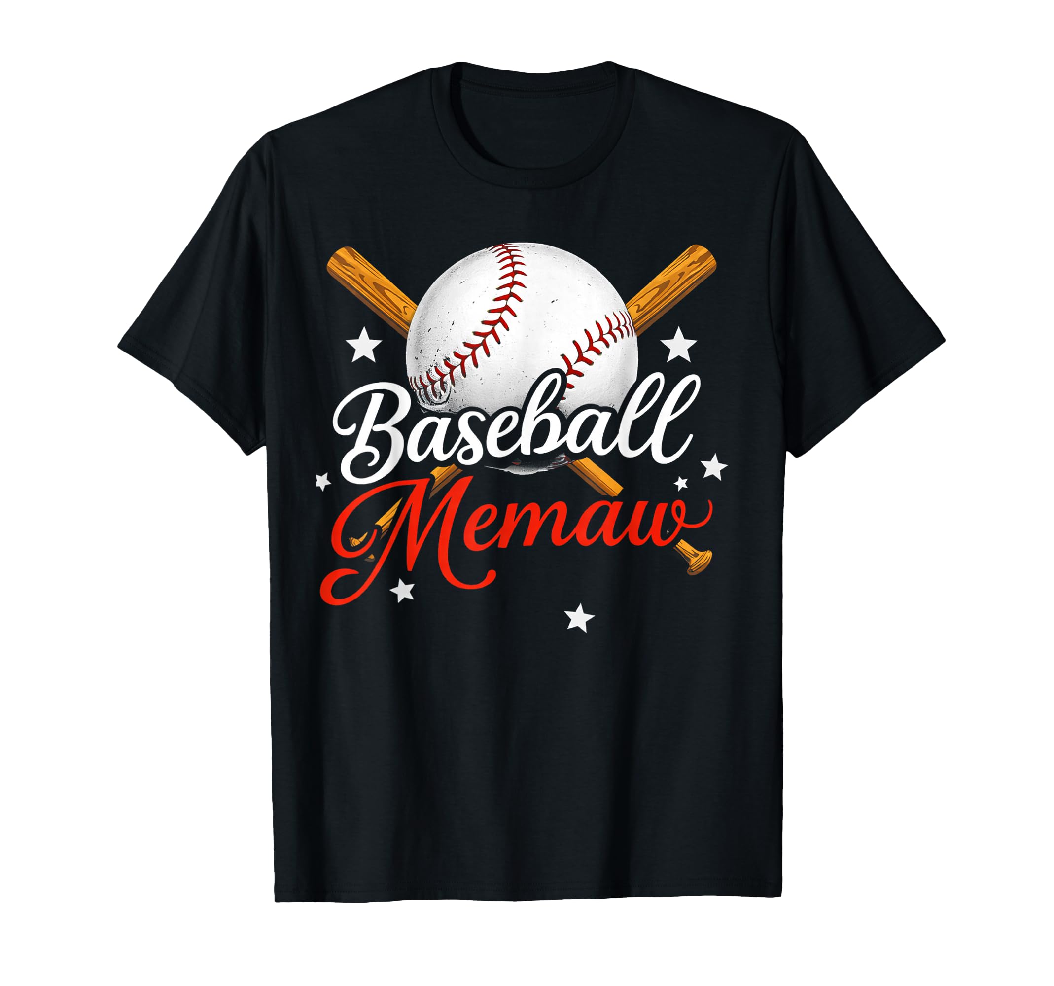 Baseball Memaw Happy Mothers Day Game T-Shirt - Aesthetic Graphic Unisex - T-Shirt, Sweatshirt, Hoodie