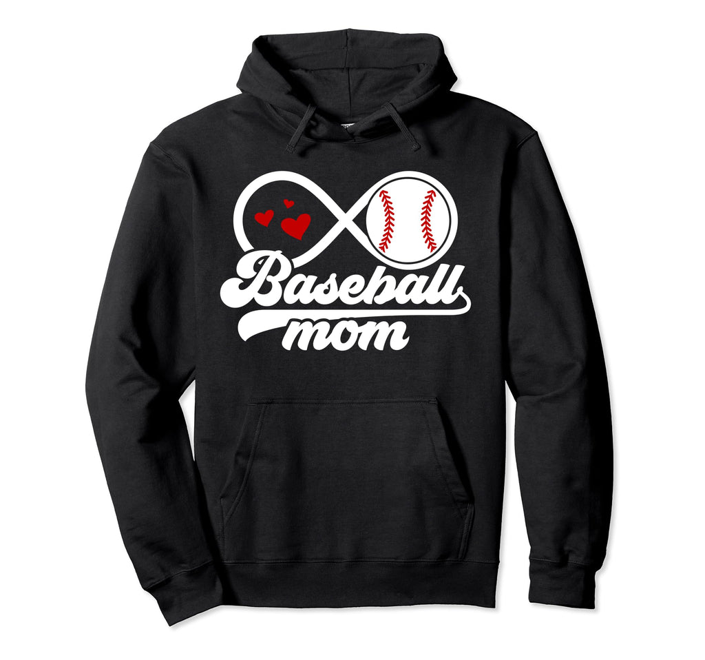 Baseball Mom Proud Mother Baseball Hoodie - Aesthetic Graphic Men Women - T-Shirt, Sweatshirt, Hoodie