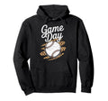 Baseball Game Day Mom Grandma Animal Hoodie - Aesthetic Graphic Unisex - T-Shirt, Sweatshirt, Hoodie
