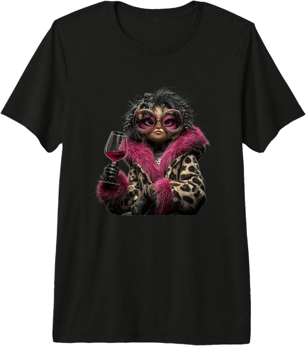 Braided Hair Glam Lover Jewelry Graphics Oversized - Adult & Kids T-Shirts, Sweatshirts & Hoodies apparel design preview 1