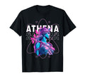 Greek Mythology Athena Statue Vaporwave T-Shirt - Minimalist Print Unisex - T-Shirt, Sweatshirt, Hoodie