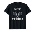 Rock Tennis Team Distressed 90S Vibe T-Shirt - Minimalist Print Unisex - T-Shirt, Sweatshirt, Hoodie