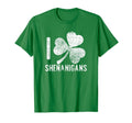 Funny I Love Shenanigans Distressed T-Shirt - Trendy Graphic Men Women - T-Shirt, Sweatshirt, Hoodie