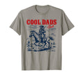 Dads Club Dad Western Cowboy Funny Dad T-Shirt - Custom Art Print Men Women - T-Shirt, Sweatshirt, Hoodie