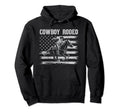 Cowboy Rodeo Riding Horse Westerm Country Hoodie - Graphic Print Men Women - T-Shirt, Sweatshirt, Hoodie