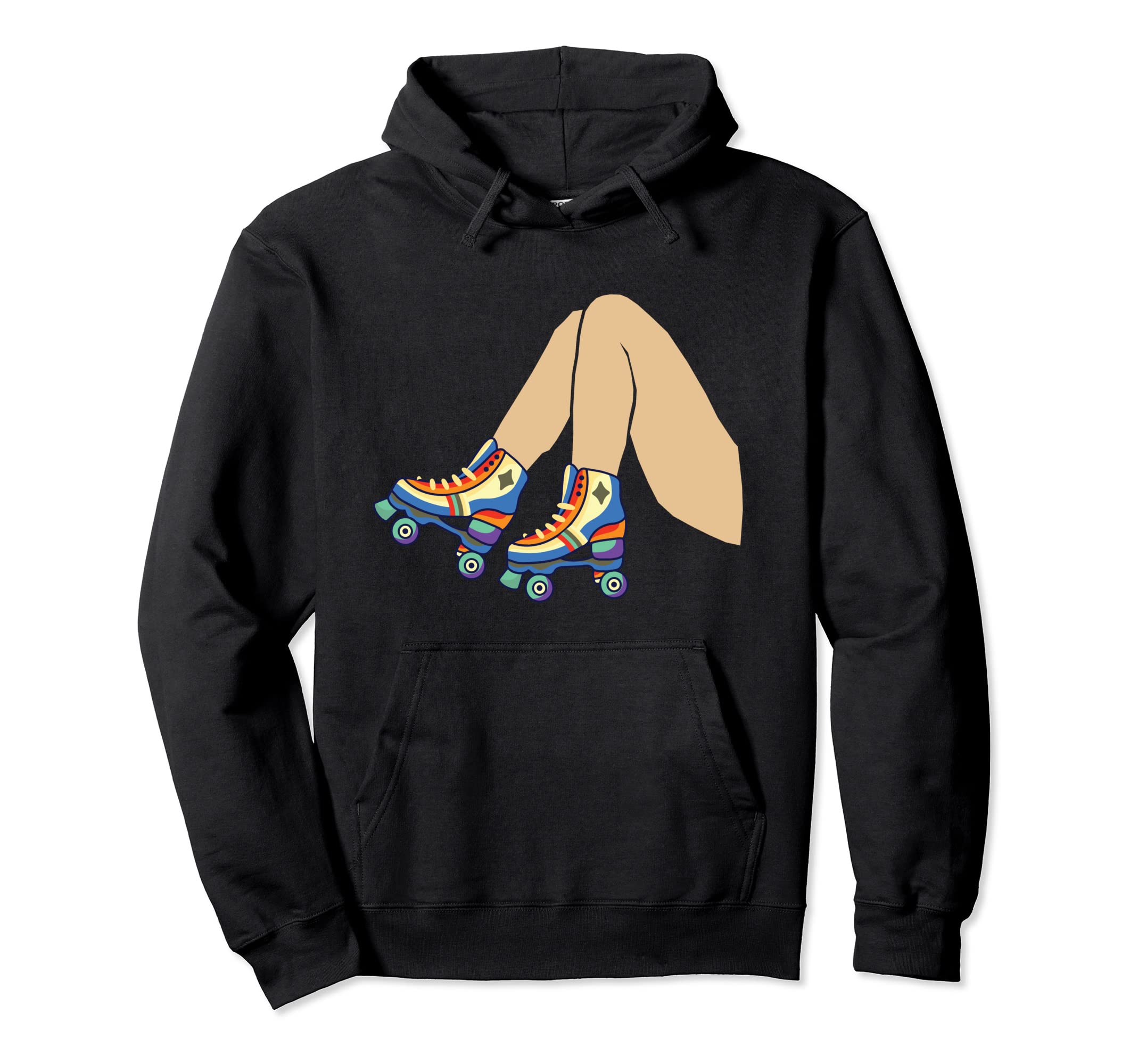 Roller Skates Roller Skating Hoodie - Casual Everyday Wear Men Women - T-Shirt, Sweatshirt, Hoodie