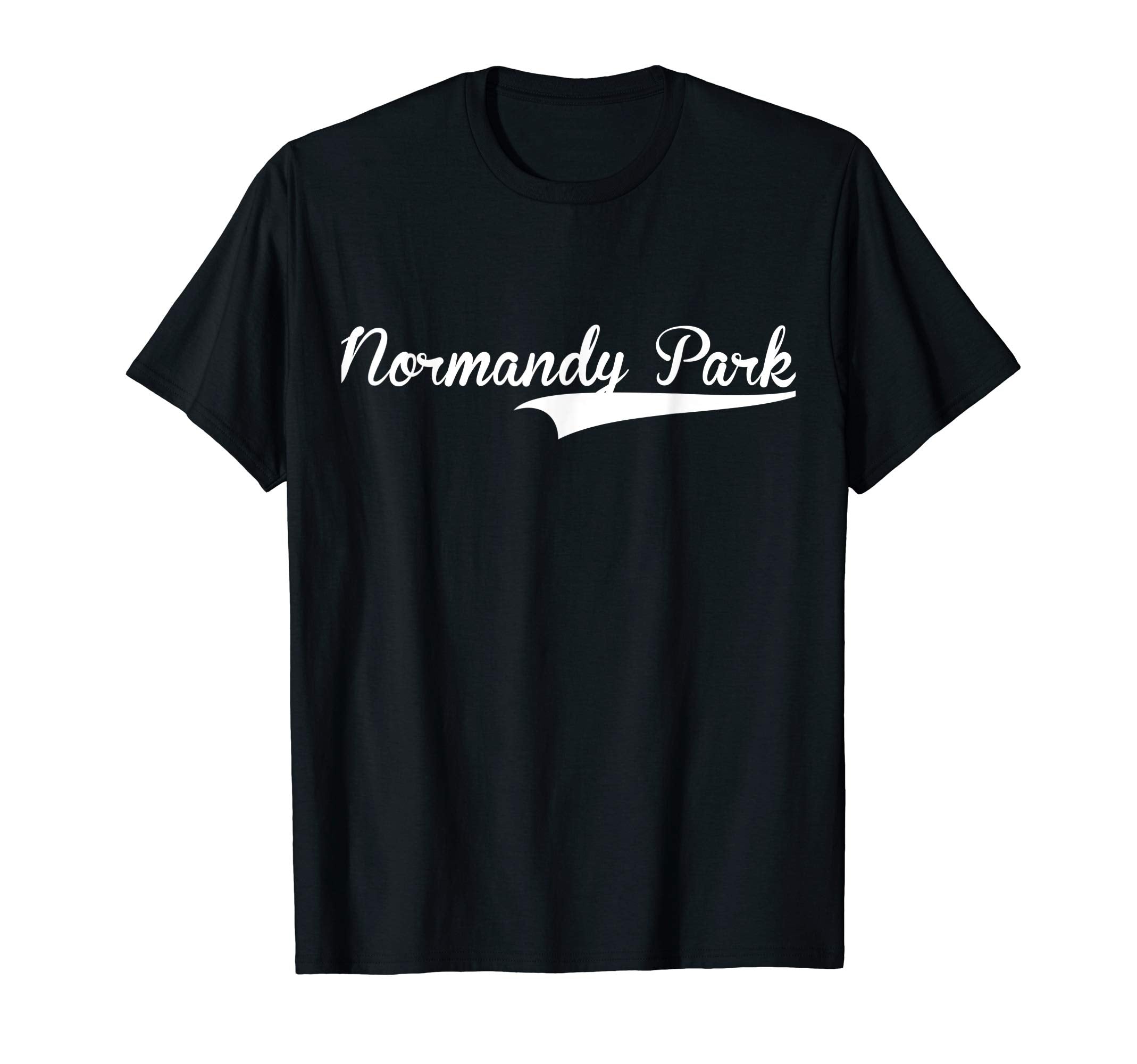 Normandy Park Baseball Font T-Shirt - Streetwear Style Men Women - T-Shirt, Sweatshirt, Hoodie