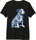 Artistic Blue Floral Animals Art Designs Co - Adult & Kids T-Shirts, Sweatshirts & Hoodies apparel design preview 1