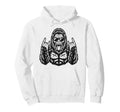 Rock Bigfoot Heavy Metal Vibes Hoodie - Trendy Graphic for Adults - T-Shirt, Sweatshirt, Hoodie