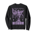 Y2K Wisdom Bold Urban Graffiti Sweatshirt - Custom Art Print Unisex - T-Shirt, Sweatshirt, Hoodie