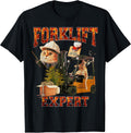 Funny USA Skeleton Driver gift ideas Forklift cat - Adult & Kids T-Shirts, Sweatshirts & Hoodies apparel design preview 1