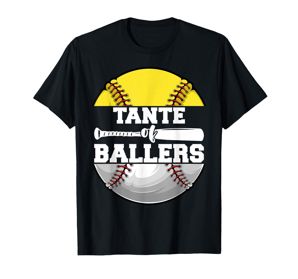 Tante Ballers Funny Softball T-Shirt - Custom Art Print for Adults - T-Shirt, Sweatshirt, Hoodie