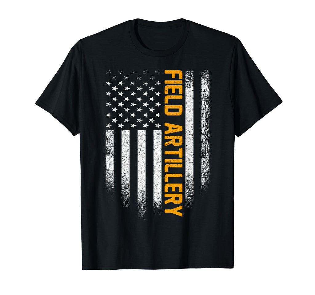 Field Artillery Distressed American T-Shirt - Trendy Graphic Men Women - T-Shirt, Sweatshirt, Hoodie