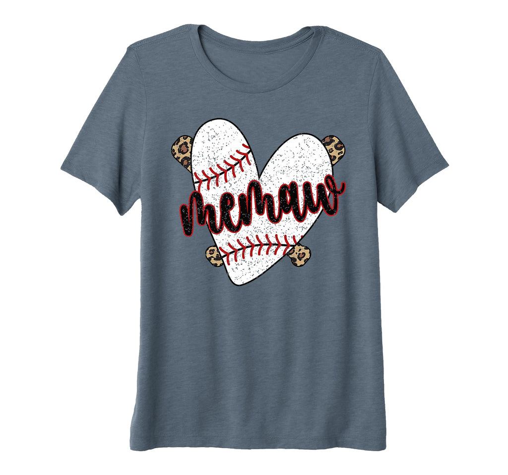 Womens Baseball Memaw Baseball Player Mama T-Shirt - Unique Graphic Unisex - T-Shirt, Sweatshirt, Hoodie